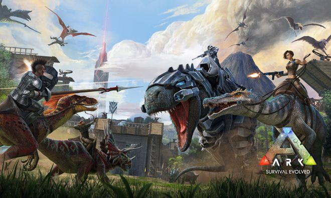 Ark Survival Evolved Standard Nintendo e-shop key EU cover